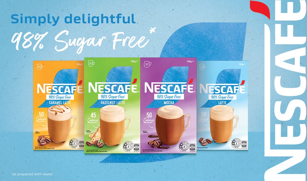 NESCAFÉ® Sugar Free Mocha Sachets | Nescafé AU